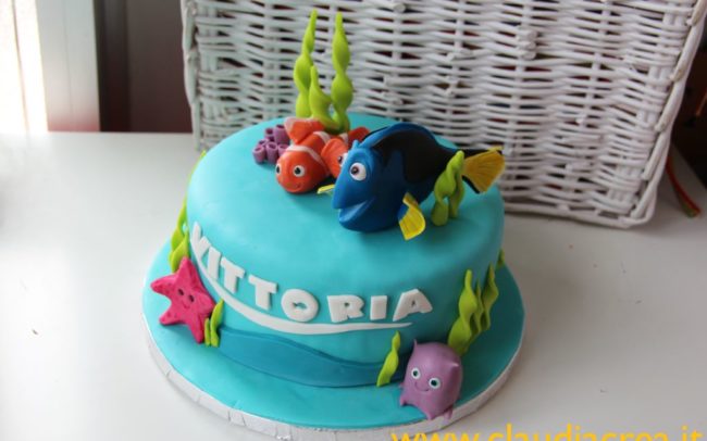 compleanno-a-tema-Dory-torta-cakepop-biscotti-decorati-claudiacrea-firenze